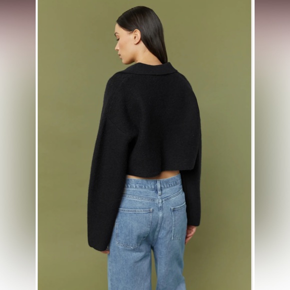 Oak + Fort Collared Sweater - Picture 4 of 8